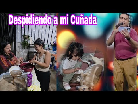 Despedida antes que mi Cuñada regrese a Brasil 🇧🇷 Chocolate ☕️ y Karaoke