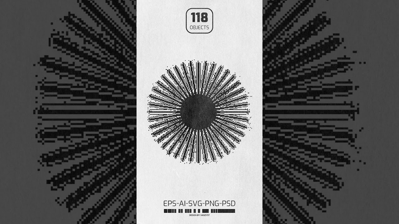 138 Bitmap Vector Shapes Pack