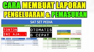 Download lagu Lengkap Cara Membuat Laporan Keuangan Pemasukan dan Pengeluaran Otomatis di Excel mp3