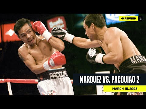 (51) Manny Pacquiao vs Juan Manuel Marquez II | Mar 15, 2008 Las Vegas