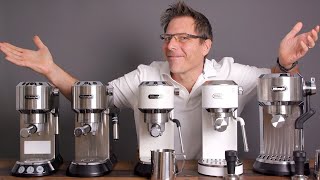 Delonghi Dedica Comparison - EC680 vs EC685 vs EC885 vs EC890 vs EC950