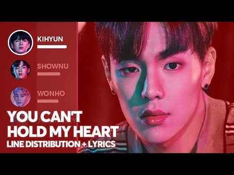 Monsta X - You Can't Hold My Heart (Line Distribution + Lyrics)
