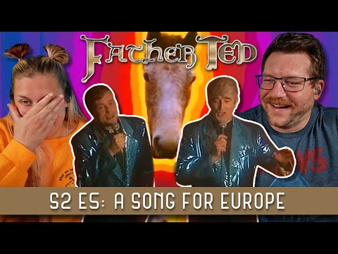 Father Ted Goes for Eurovision… With a VERY Dodgy Plan | Americans React S2E5
