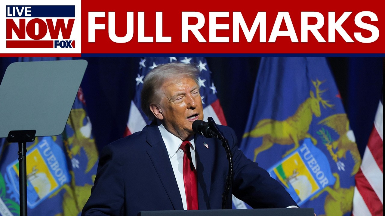 FULL REMARKS: President Trump speaks at the Detroit Economic Club