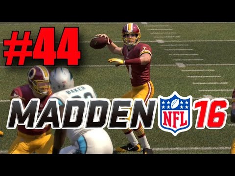 Madden 16 Career Mode - Part 44 - Shootout Time!? (Redskins vs Panthers) [Season 3, Week 3]