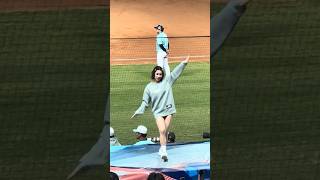 【Unigirls】 #詩詩 #冬季リーグ 台湾VS日本@台中洲際棒球場 20241123 #台湾チア #cheerdance #cheerleader #unigirls #cpbl #awb