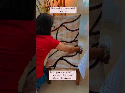 Trendize - Stretchable Chair Slip Cover|6 Seater Dining Chair Covers|Table Cover|Dining Chair Covers