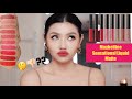 MAYBELLINE SENSATIONAL LIQUID MATTE SWATCHES REVIEW LIDIA FANG