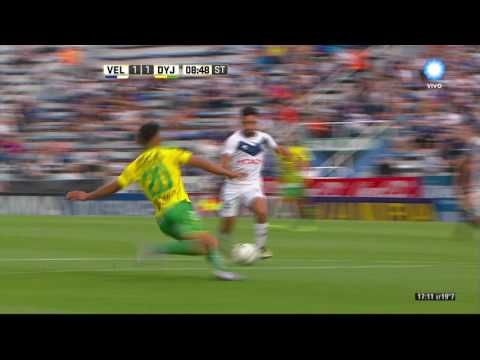 Campeonato de Primera División - Fecha 10 - Vélez 2 - 1 Defensa y Justicia - Gol de Vargas