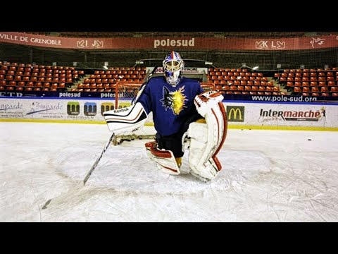 Michał Zajkowski #39 Brûleurs de Loups Grenoble 2014/2015 BDL HOCKEY GOALIE