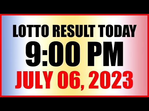 Lotto Result Today 9pm Draw July 6, 2023 Swertres Ez2 Pcso