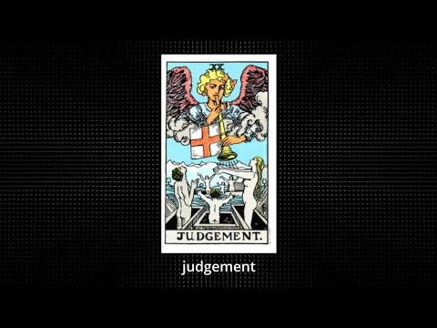 Judgement as your daily tarot card reading by Shaun Dixon!