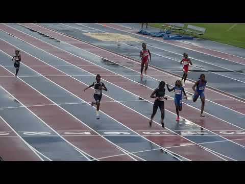 Girls 200m Dash 11-12 Year Old Heat 6 - 44th Annual Northwest Track and Field Classic 2019