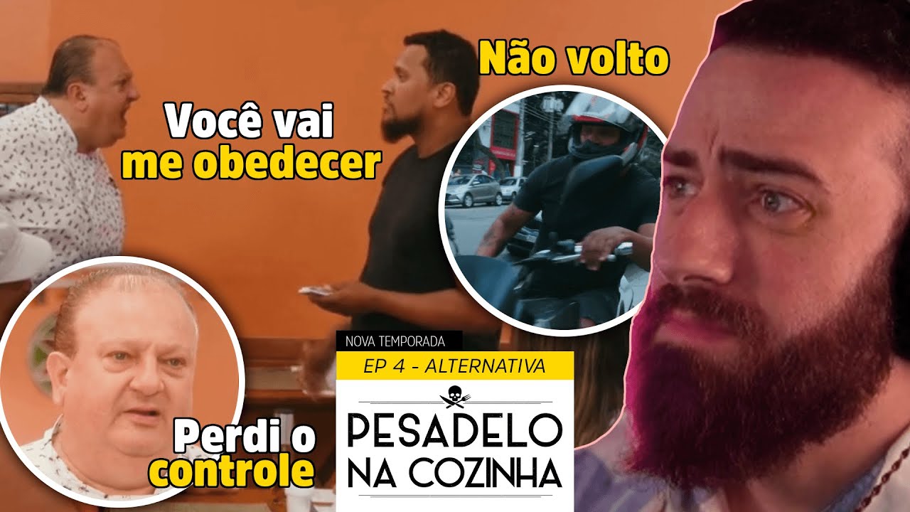 JACQUIN PERDE A LINHA E FUNCIONÁRIO VAI EMBORA - (Pesadelo na Cozinha)