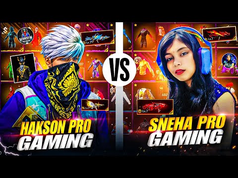 Last Collection Verses of Hakson Pro Gaming vs Sneha Pro Gaming 😱 Garena Free Fire