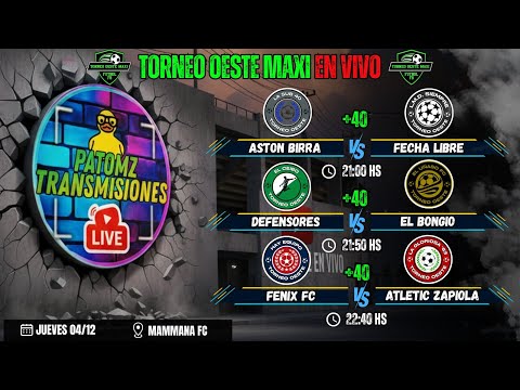 ASTON BIRRA vs FECHA LIBRE | DEFENSORES vs EL BONGIO | FÉNIX FC vs ATHLETIC ZAPIOLA.