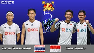 Download lagu Men's doubles | Kedren / Puavaranukroh (THA) vs Alfian / Ardianto (INA) | Badminton 2025 mp3