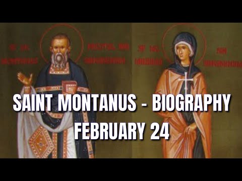SAINT MONTANUS BIOGRAPHY #saint #biography #intercession #inspirational #saints #shorts #shortsvideo
