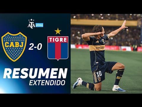 Boca Juniors 2 vs. Tigre 0 | #TorneoClausura2025 | Resumen Extendido | Fecha 16