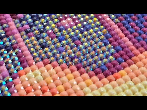 NEW ✨️ Diamond Painting ASMR - Relaxing & Satisfying - No Talking - Real Speed - Mystical Dream