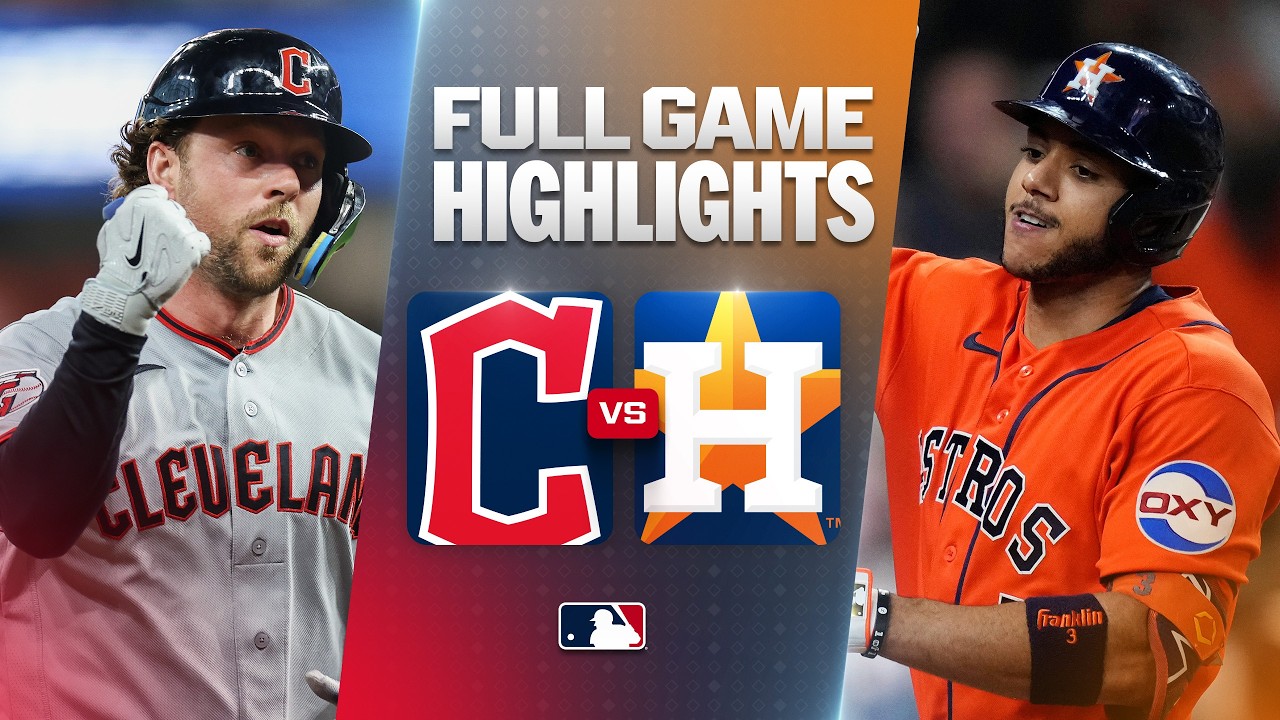 GUARDIANS vs. ASTROS Full Game Highlights (6/19/26) | MLB Highlights