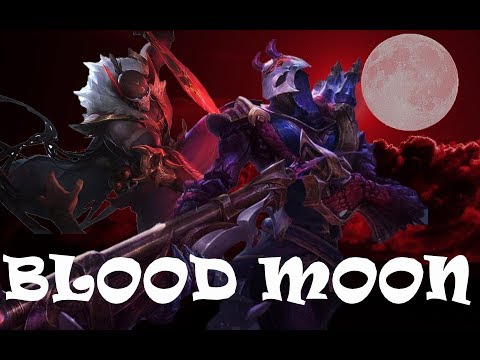BLOOD MOON RAMPAGE - PYKE JHIN L.O.L MONTAGE