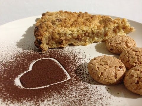 Torta Sbriciolata Mandorle,Amaretti e Ricotta (ITA) || Crumb Cake