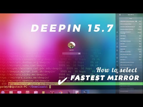 Review: Deepin OS 15.7 + SLOW MIRRORS : SOLVED