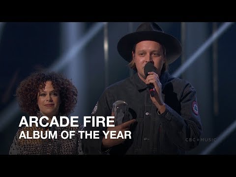 Arcade Fire win Album of the Year | Juno Awards 2018