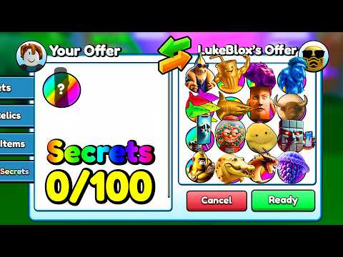 Trading from NOTHING to EVERY SECRET! (Ep. 1)