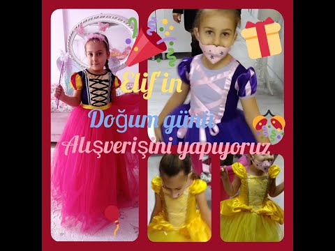 TEKNE KAZINTISI PRENSES ELİF'İMİZİN DOĞUM GÜNÜ ALIŞVERİŞİ