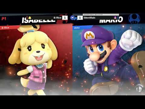 Smash Lab 186 SSBU Winners Finals B-Rice (Isabelle) vs. SilentRain (Mario)