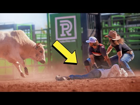 Bull Rider KNOCKED OUT! Can He Ride Again?! Rodeo Time 458