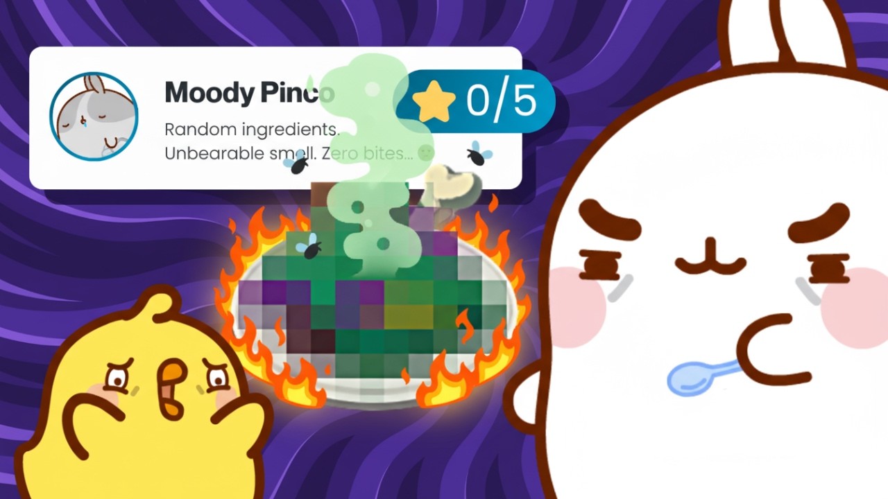 This Dish Should Be Illegal 🤢 | Molang YouTuber Cooking Challenge