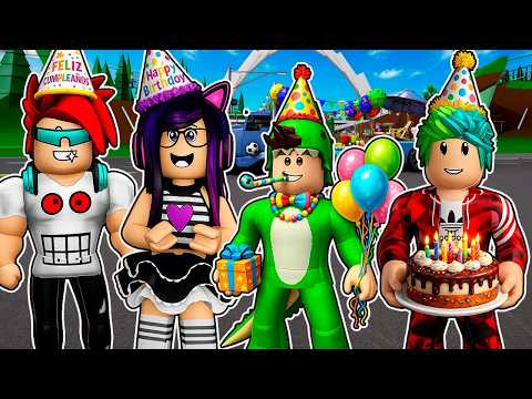FESTEJAMOS EL CUMPLE DE DYLAN en BROOKHAVEN ROBLOX | Kori