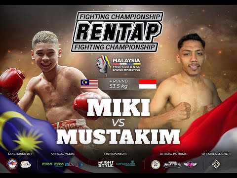 RFC5 [CO-MAIN EVENT PRO BOXING] MIKI GHAZALI VS MUSTAKIM - PRO INTERNATIONAL FIGHT NIGHT