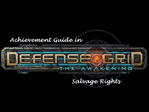 Achievement Guide- Defense Grid: The Awakening, Salvage Rights