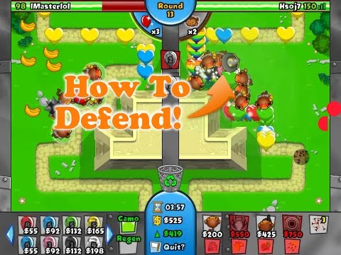 BTD Battles - How To Win Every Time + How To Defend Rushes!!!