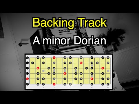 Backing Track A minor Dorian | Funky Groove | 100 Bpm | Scofield Style