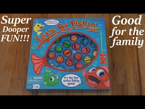 Fun Activity for Kids & Family: Let's Go Fishin' Game! Catching a Fish Game :-)