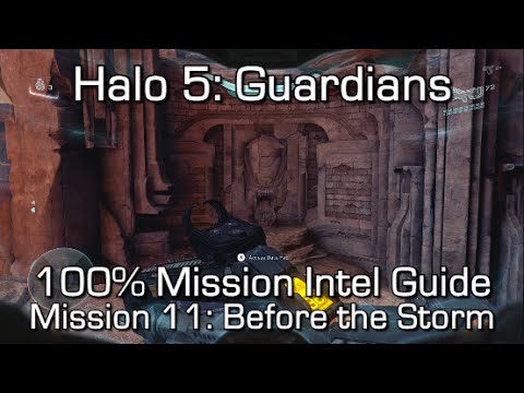 Halo 5 - 100% Mission Intel Locations Guide - Mission 11: Before the Storm - Hunt the Truth