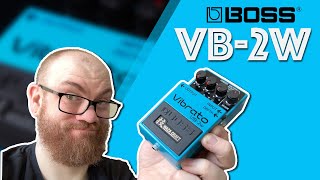 Video thumbnail for I LOVE THIS PEDAL!!!...... Boss Vibrato VB-2W Waza Craft. by Jason Wharton