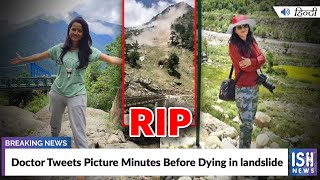 Doctor Tweets Picture Minutes Before Dying in landslide