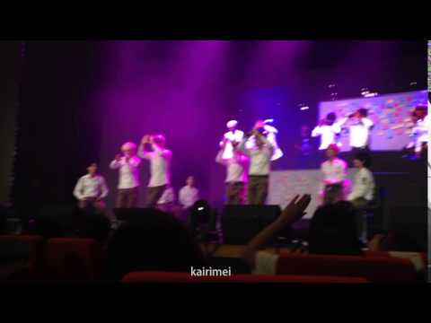 160814 SEVENTEEN dancing to I.O.I's Pick Me @ SHINING DIAMONDS IN MANILA