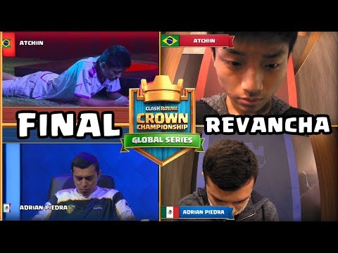¡ ¡ CCGS: LATAM | ATCHIIN VS ADRIAN PIEDRA ! ! - KManuS88 - Clash Royale