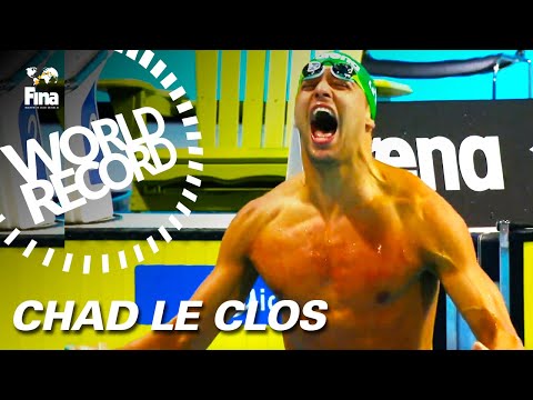 Плавание Two World Records back-to-back | Chad Le Clos | 100m Butterfly