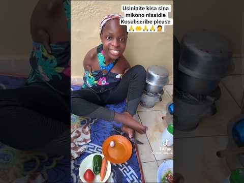 Hana mikono Anatumia miguu kufanyia. kazi #shortvideo #trending