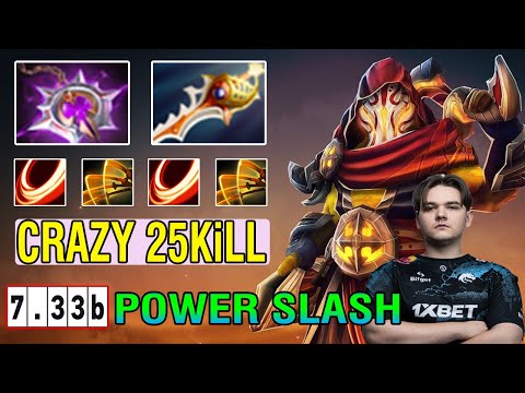 Crazy Mode 25 KILLS [Juggernaut] Divine Rapier By Yatoro God Rape All Dota2 7.33B