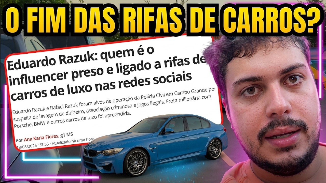 O FIM DAS RIFAS DE CARROS NA INTERNET? RAZUK É PRESO JUNTO DO IRMÃO POR CONTA DISSO...