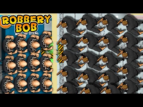 Robbery Bob : Winter - Biffen Costume Use Wind-up Toy And Teleport Mine Perfect Part 177